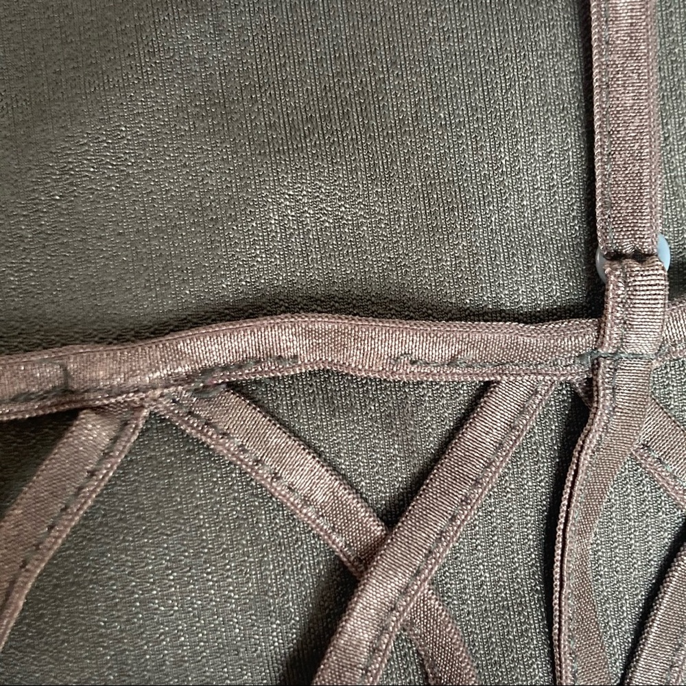 ❌SOLD❌ Cross hatch bralette🪐 - Picture 6 of 7